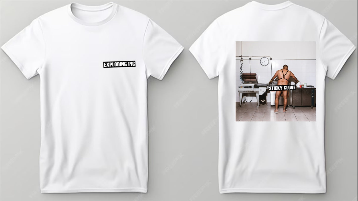 Party in the Back - T-Shirt (White)