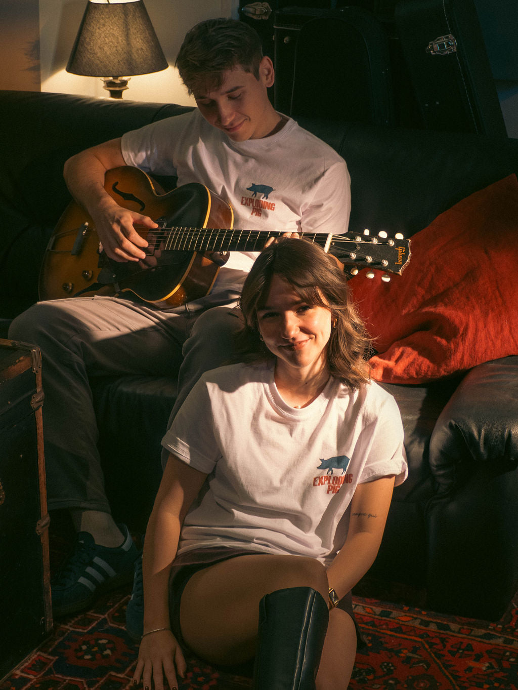 Oh F*ck Sticky Glove Tour - T-Shirt (White)